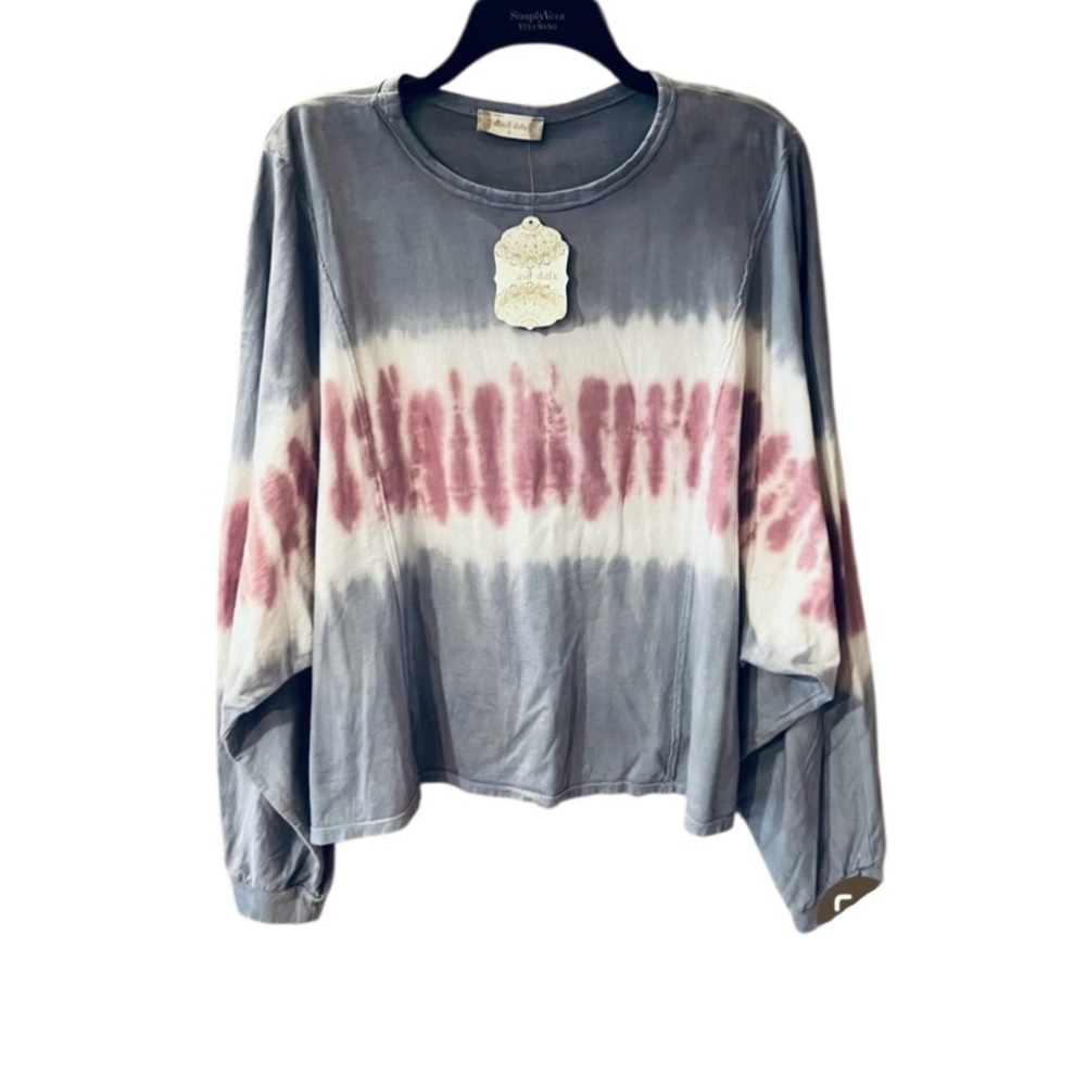 NWT Altar’d State Tie Dye Oversized Crewneck - Picture 3 of 12